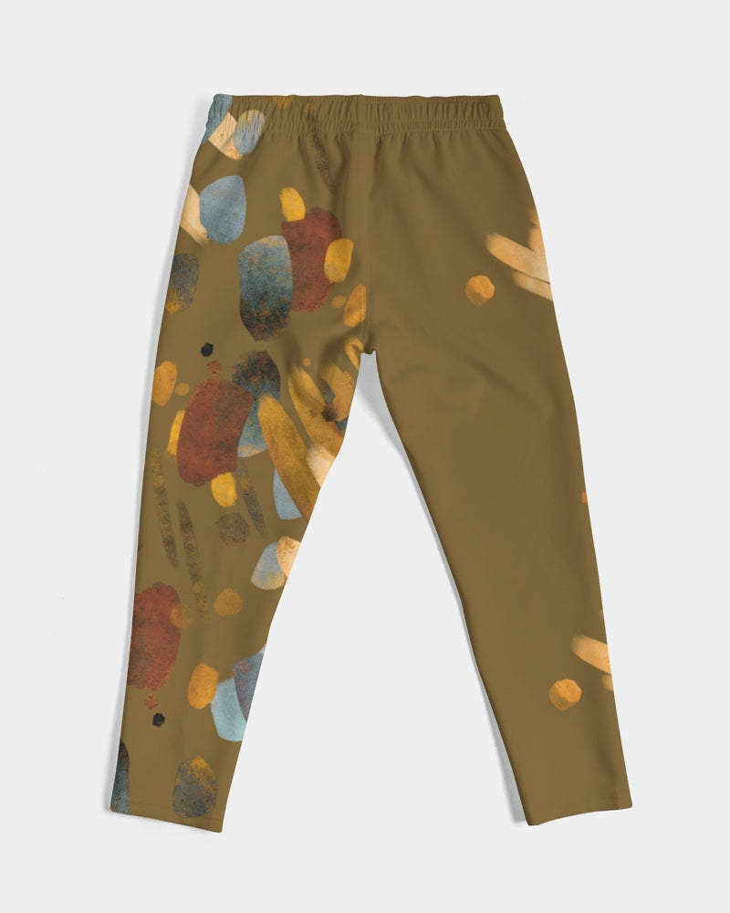 Olive Abstract Unisex Joggers