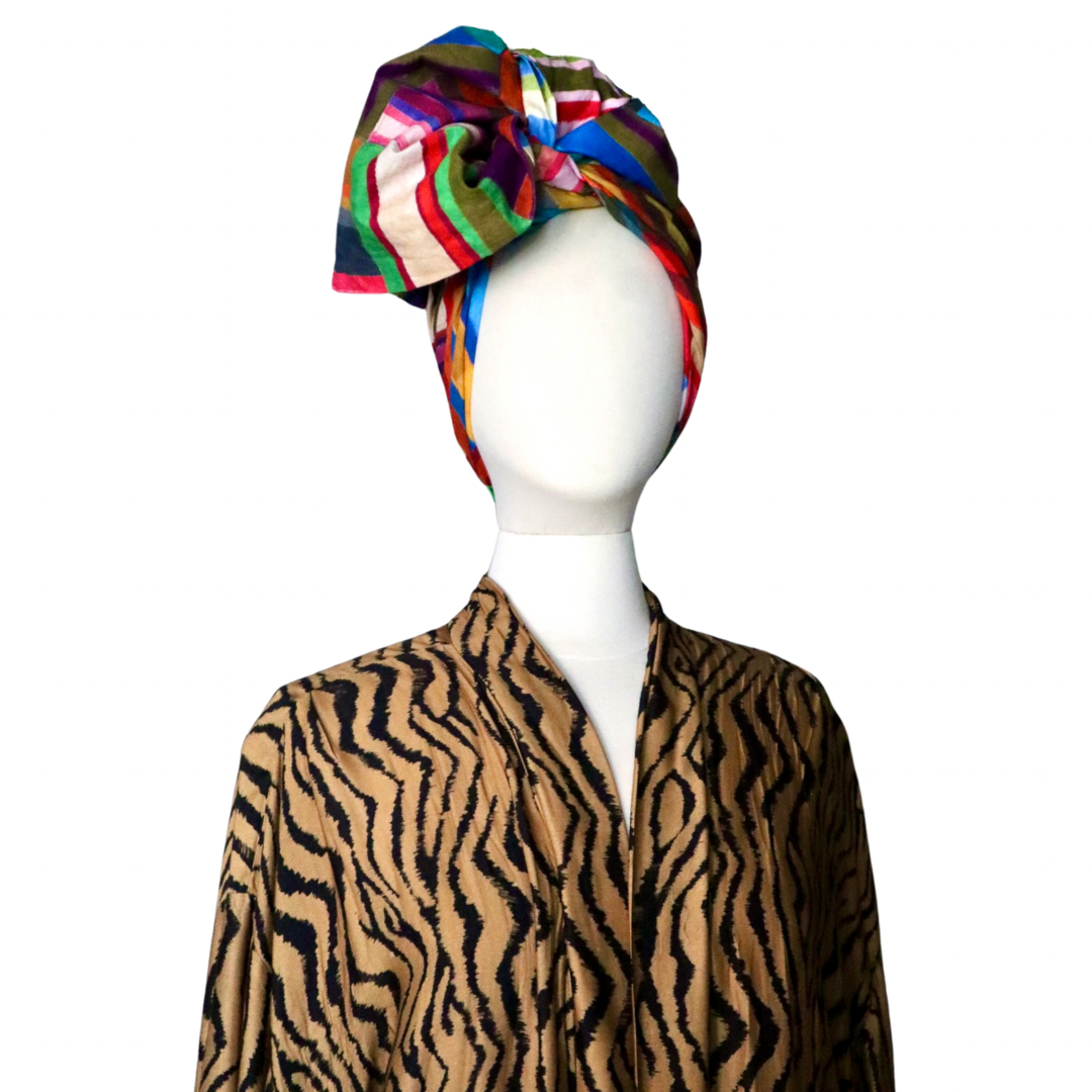 Patchwork Triangle Wrap