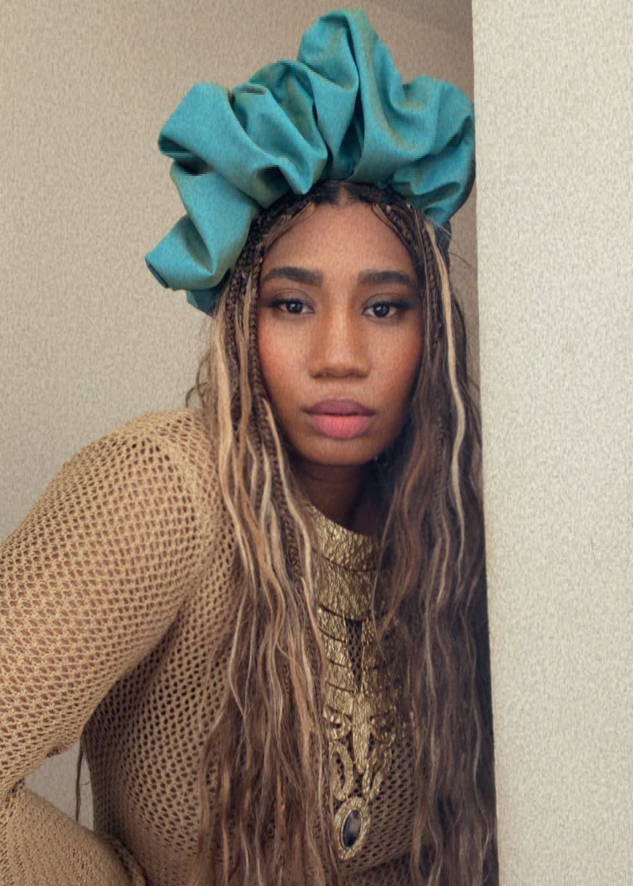 Azure | EJCo. Scrunchie Turband