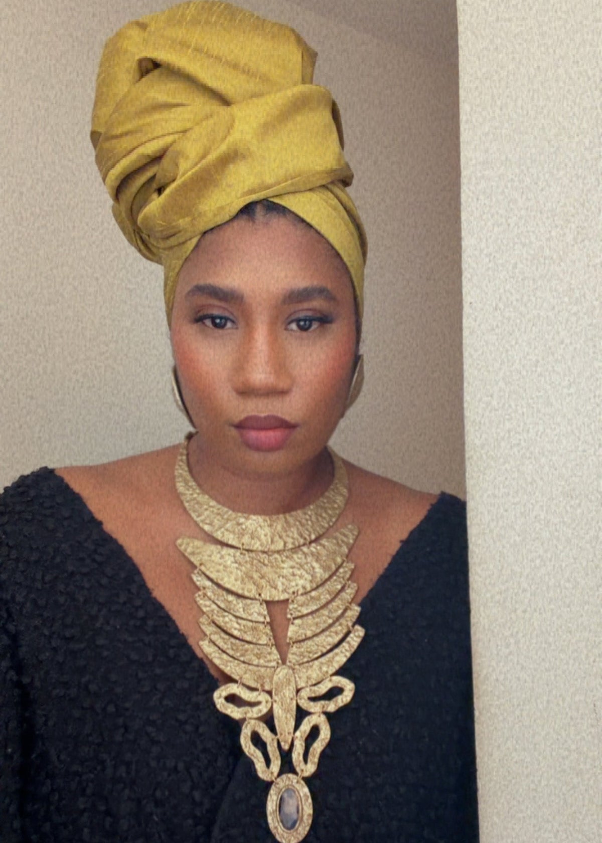 Ochre | EJCo. Triangle Wrap