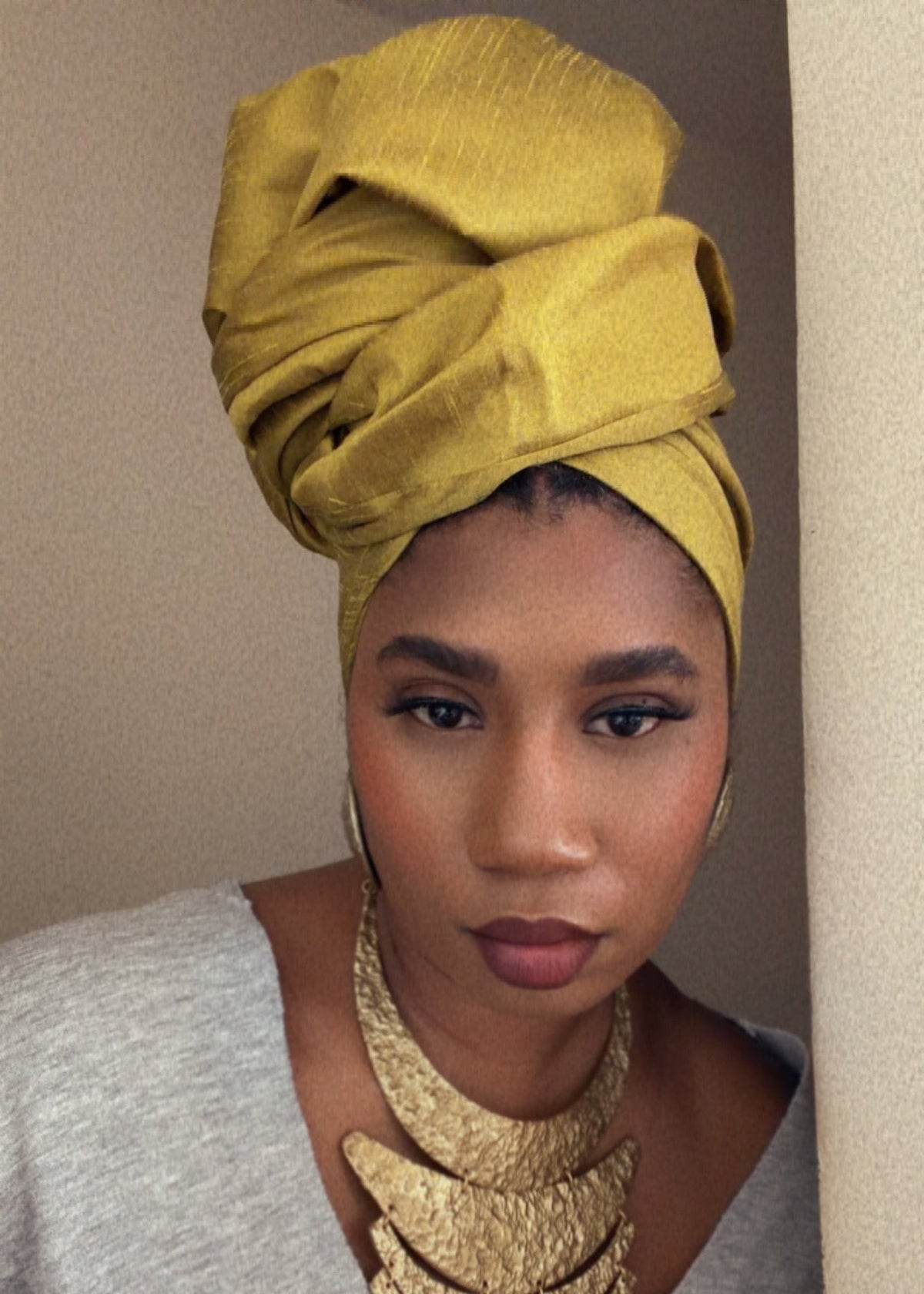 Ochre | EJCo. Triangle Wrap