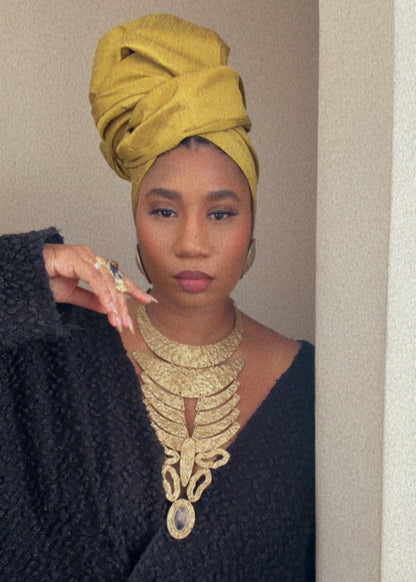 Ochre | EJCo. Triangle Wrap