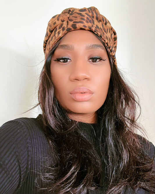 Leopard Turban