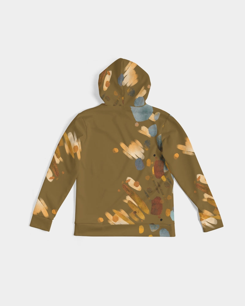 Olive Abstract Unisex Hoodie
