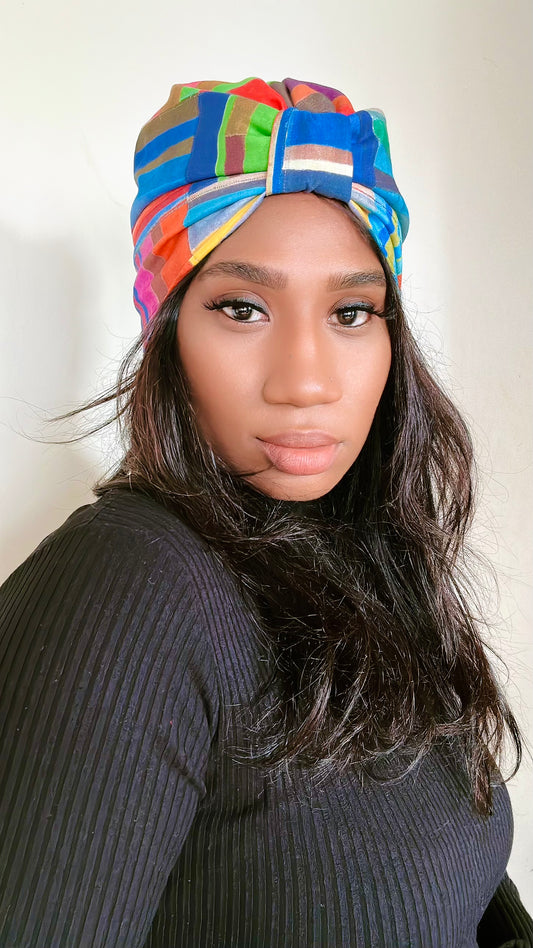 Patchwork Turban