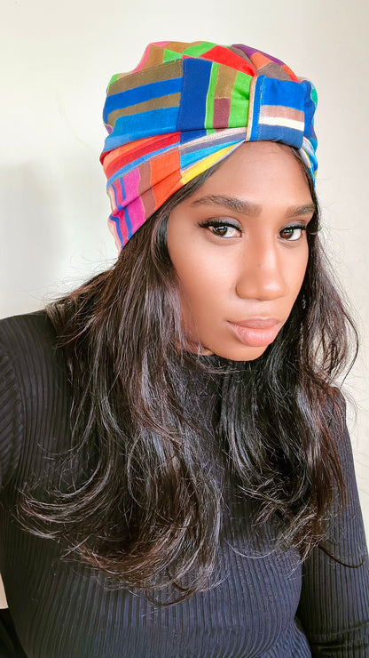 Patchwork Turban