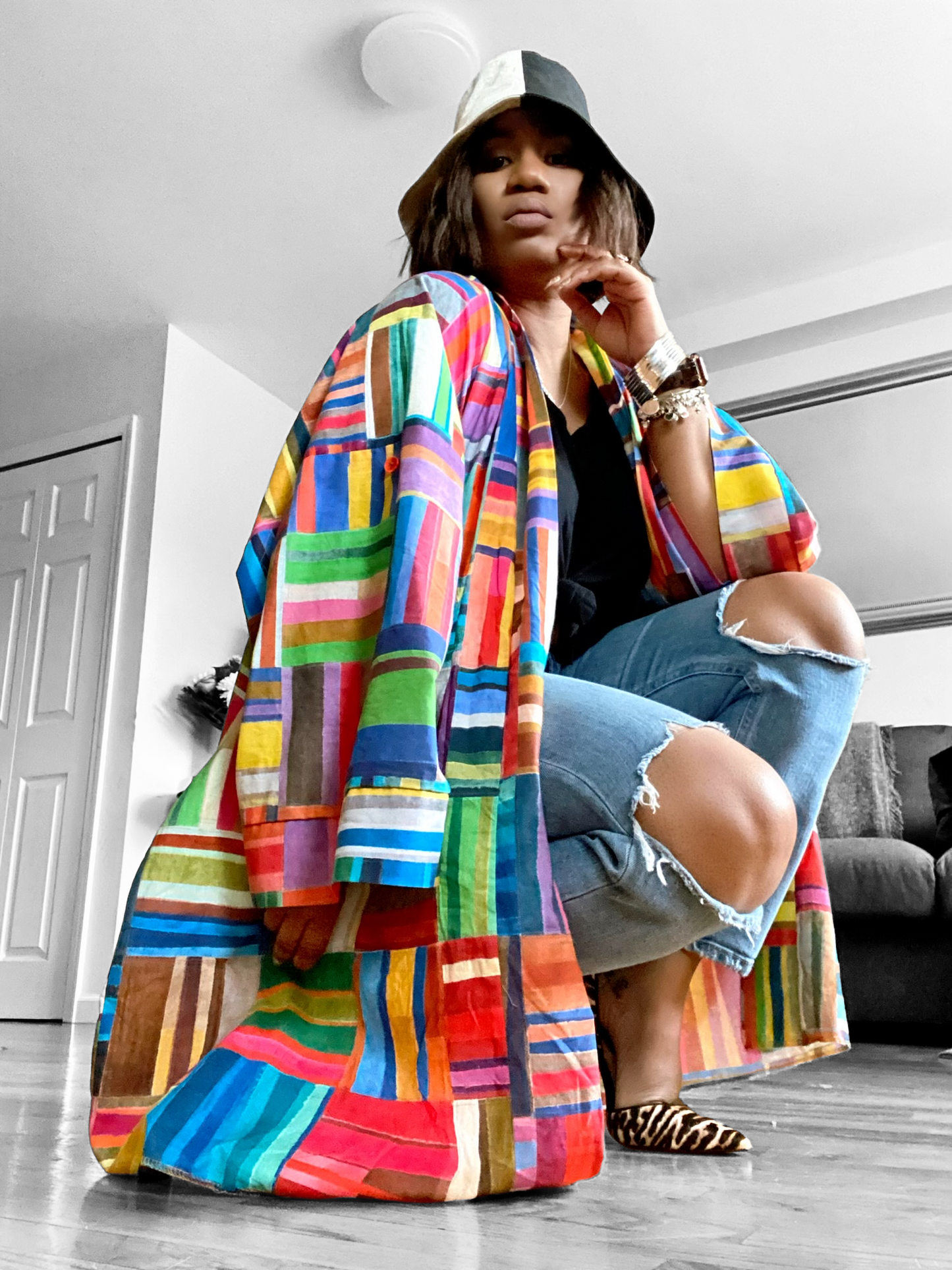 Patchwork Kimono Robe