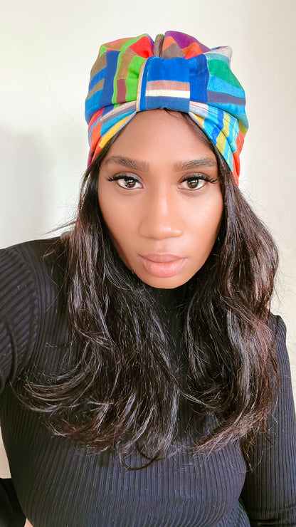 Patchwork Turban