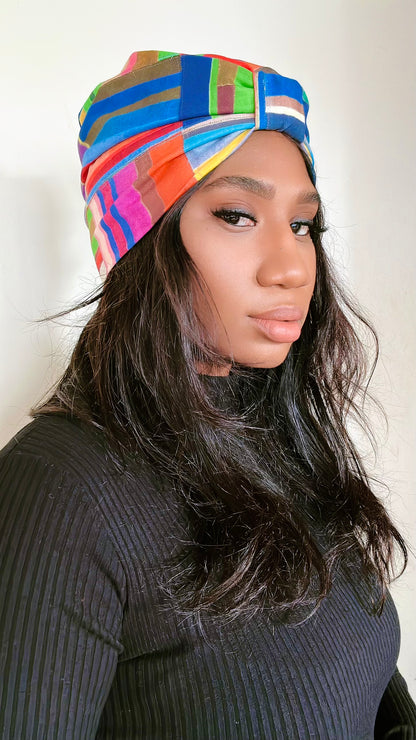 Patchwork Turban